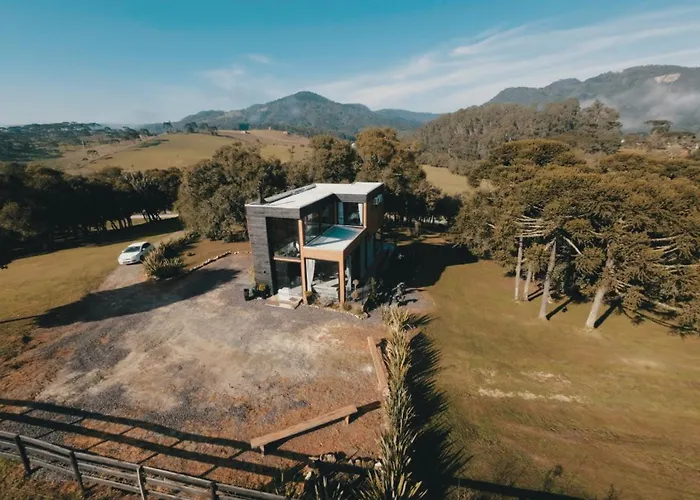 Cabana Horses La Contemporanea Proximo A Cidade E Vista Ponto Turistico Pedra Morro Do Campestre